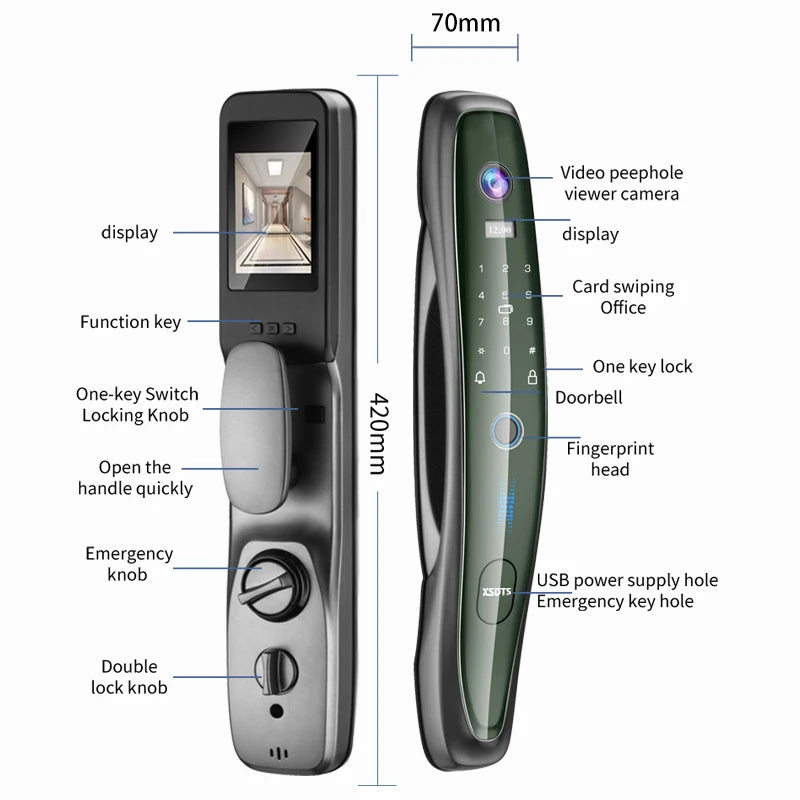 Fechadura Premium Smart Q8